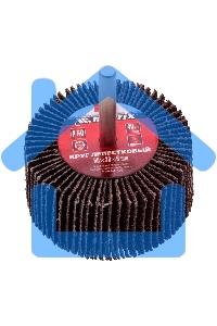 Круг лепестковый Matrix для дрели, P 60, 60x30x6 мм