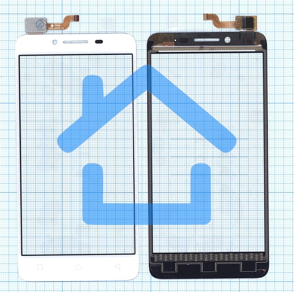 Сенсорное стекло (тачскрин) для Lenovo A3690, белое