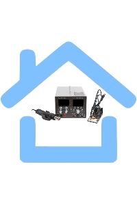 Паяльная станция BAKU ba-9305L ремонтная термовоздушная, 4 в 1