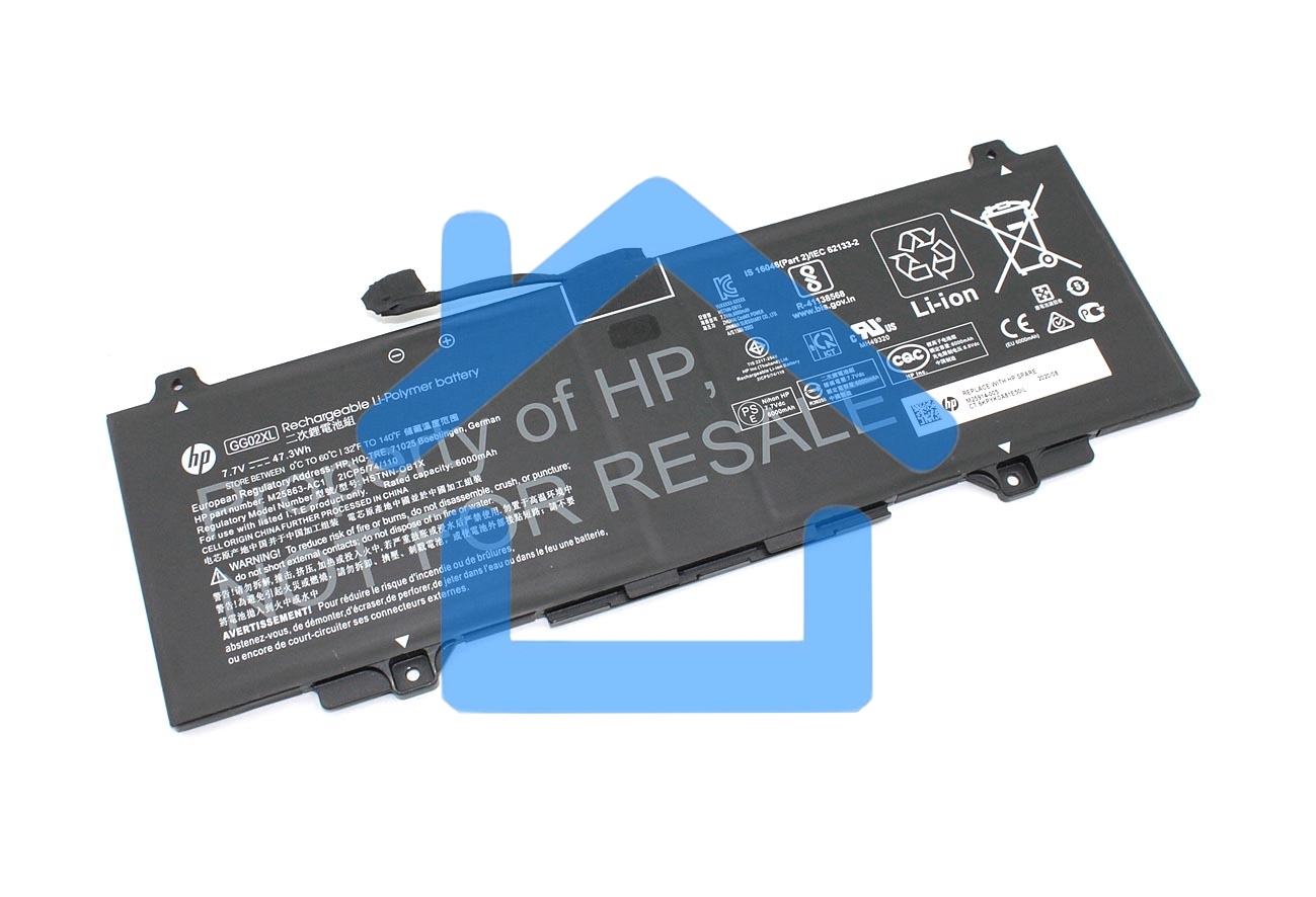 Аккумуляторная батарея для ноутбука HP Chromebook x360 11 G4 7.7V 47.3Wh