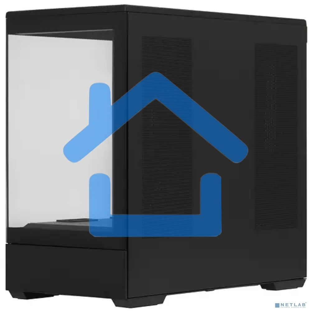 Компьютерный корпус ZALMAN P30 V2, MATX, черный, WINDOW, 2x3.5