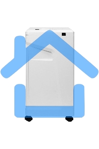 Шредер ГЕЛЕОС УМ26-5 (DIN P-5) фрагмент 1,9x10мм, 11 листов (70гр./м²), 26 литров, Уничт.скобы,скрепки,пл.карты,CD