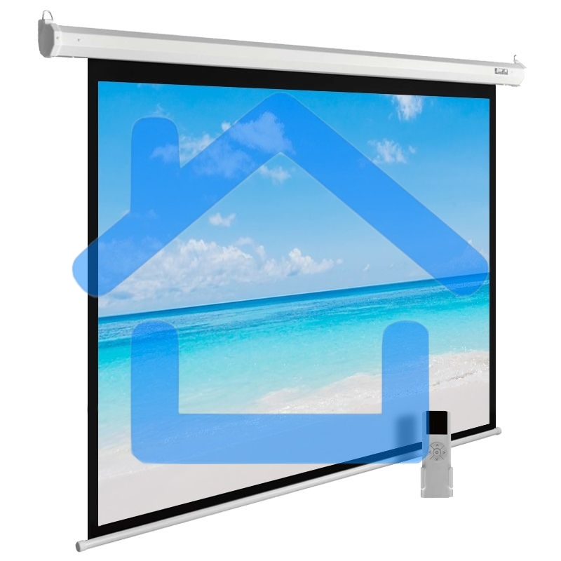 Экран Cactus 225x300см MotoExpert CS-PSME-300x225-WT 4:3 настенно-потолочный рулонный белый (моторизованный привод)
