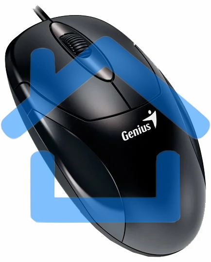 Мышь проводная Genius XScroll V3 черный, 1000 dpi, USB, кнопки - 3