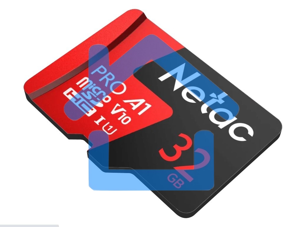 Флеш карта MicroSD card Netac P500 Extreme Pro 32Gb, retail version w/o SD adapter