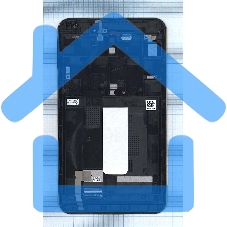 Модуль (матрица + тачскрин) Asus MeMO Pad 7 ME70CX черный с рамкой