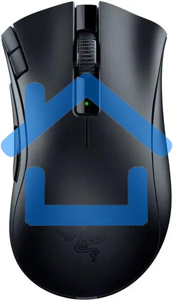 Мышь беспроводная Razer DeathAdder V2 X Hyperspeed черный, 14000 dpi, радиоканал, Bluetooth, USB, кнопки - 7