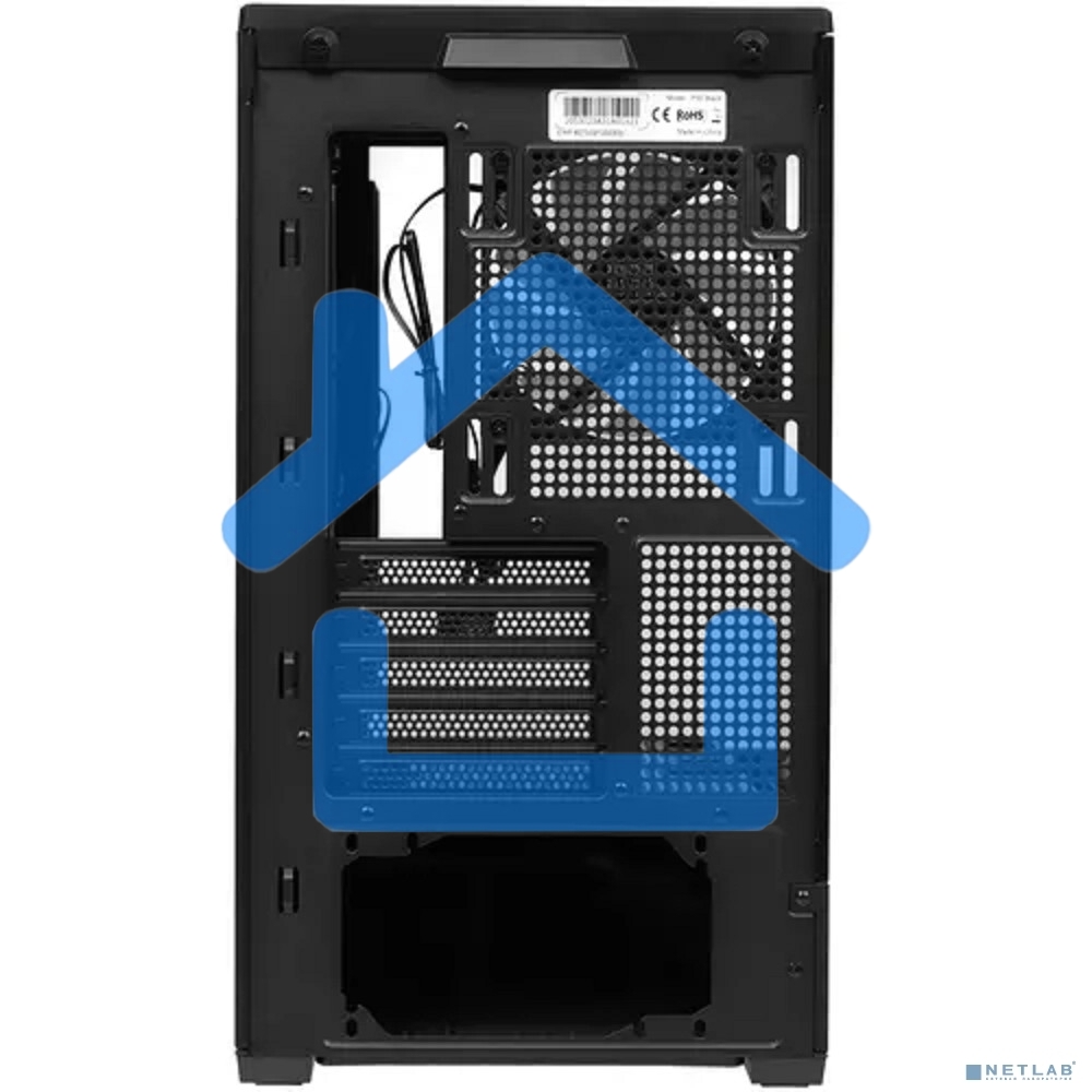 Компьютерный корпус ZALMAN P30 V2, MATX, черный, WINDOW, 2x3.5