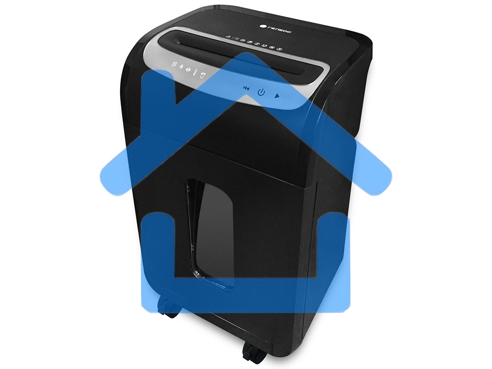 Шредер ГЕЛЕОС УМ35-5, (DIN P-5), фрагмент 1,9х14мм, 24-27 лист (70г/м2), CD/пл.карты/скрепки/скобы, 35 литров 