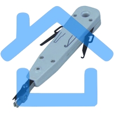 Инструмент ITK для заделки витой пары, тип Krone с крючками серый