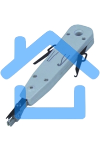 Инструмент ITK для заделки витой пары, тип Krone с крючками серый