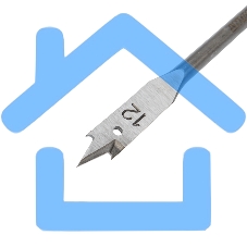 Сверло перовое по дереву 12х152 мм (шестигранный хвостовик) Kranz