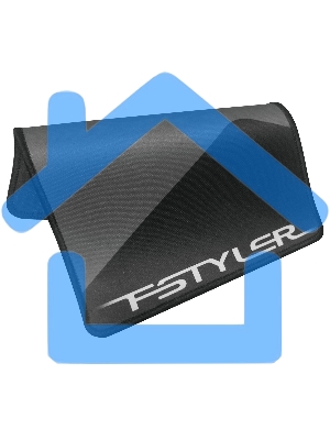 Коврик для мыши A4Tech FStyler FP20 черный/белый 250x200x2мм