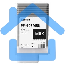 Картридж струйный Canon PFI-107MBK (6704B001) черный матовый (130 мл) для Canon iP F680/685/780/785