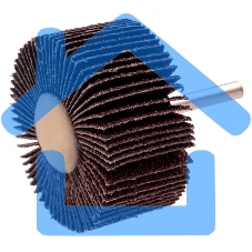 Круг лепестковый Matrix для дрели, P 60, 60x30x6 мм