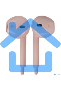 Наушники проводные вставки с микрофоном Hoco M55 розовый