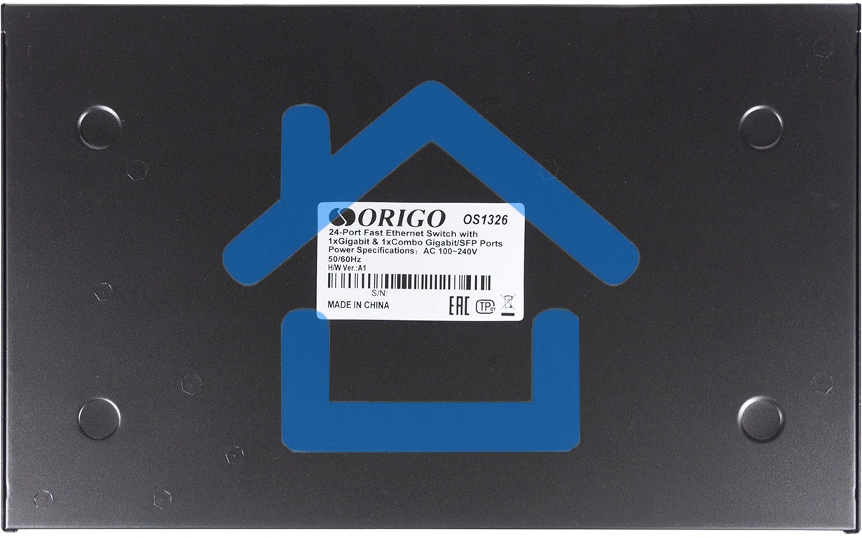 Настраиваемый L2-коммутатор ORIGO OS1326/A1A 24x100Base-TX, 1x1000Base-T, 1xCombo 1000Base-T/SFP