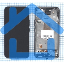 Дисплей (модуль) для Samsung Galaxy A54 5G SM-A546E в сборе с тачскрином и рамкой (OLED Full) черный