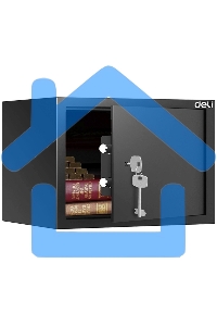 Сейф Deli Srock ET561 200x310x200мм ключевой