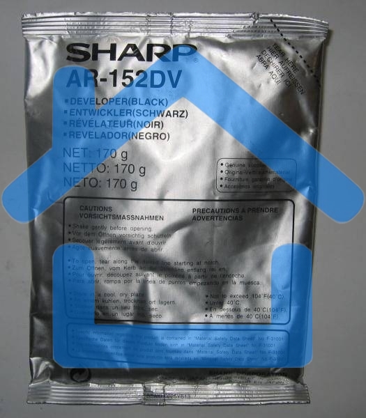 Девелопер Sharp AR152LD черный (25000 стр) для AR152/5012/5415/ARM155