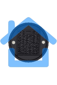 Вытяжка островная Maunfeld Lee Isla 39 черный, 38 см, 1000 куб. м/ч, 52 дБ