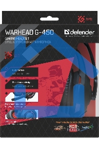 Гарнитура DEFENDER WARHEAD G-450 64146