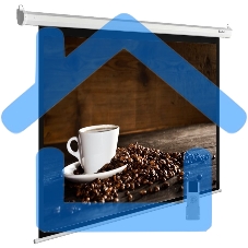 Экран Cactus 300x300см MotoExpert CS-PSME-300x300-WT 1:1 настенно-потолочный рулонный белый (моторизованный привод)