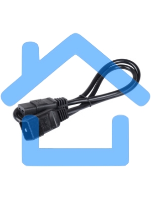 Кабель электропитания PDU 3х1,5 2м с разъемами С19-C20 Кабель электропитания PDU 3х1,5 2м с разъемами С19-C20