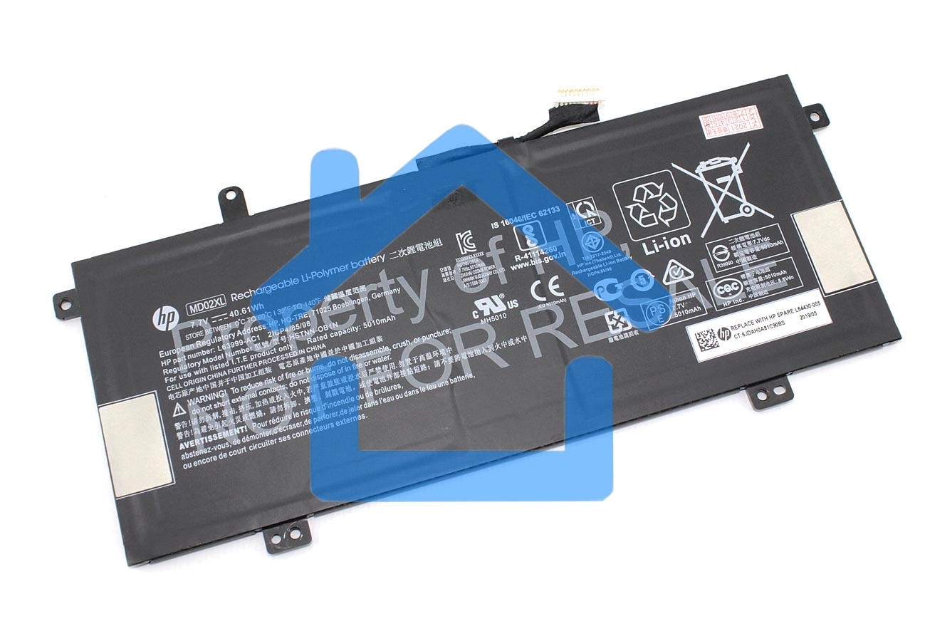 Аккумуляторная батарея для ноутбука HP Chromebook x360 12B-CA7.7V 40.61Wh