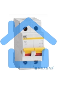 Выключатель нагрузки ВН-32 20А/2П ИЭК MNV10-2-020