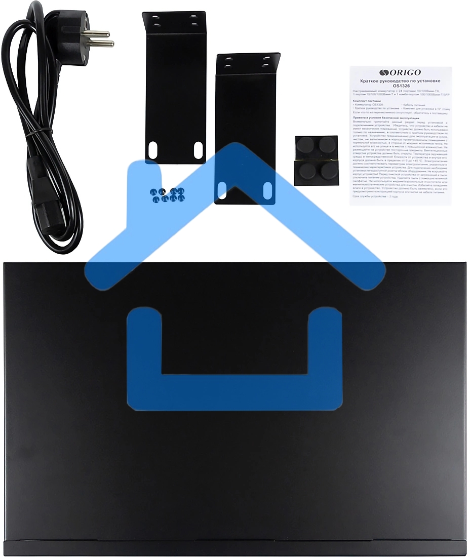 Настраиваемый L2-коммутатор ORIGO OS1326/A1A 24x100Base-TX, 1x1000Base-T, 1xCombo 1000Base-T/SFP