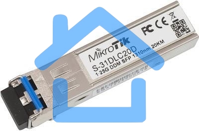 Трансивер Mikrotik S-31DLC20D SFP module 1.25G SM 20km 1310nm