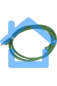 Патч-корд LANMASTER LSZH UTP кат.5e, 0.5 м, зеленый