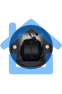 Вытяжка островная Maunfeld Lee Isla 39 черный, 38 см, 1000 куб. м/ч, 52 дБ