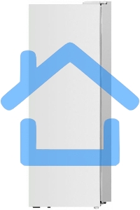 Холодильник Maunfeld MFF177NFW белый глянец двухкамерный 263/170л морозилка сбоку, No Frost, Side by Side