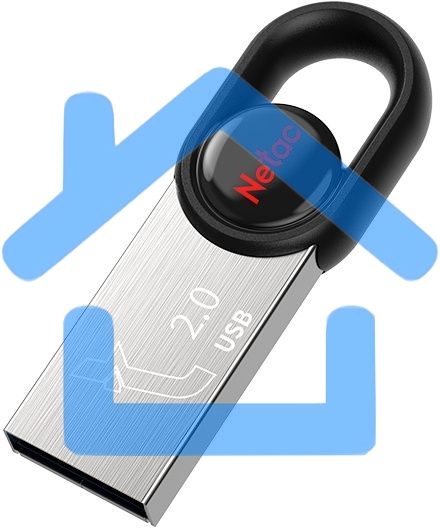 Флешка USB R/W Netac UM2 64Gb <NT03UM2N-064G-20BK>, USB2.0