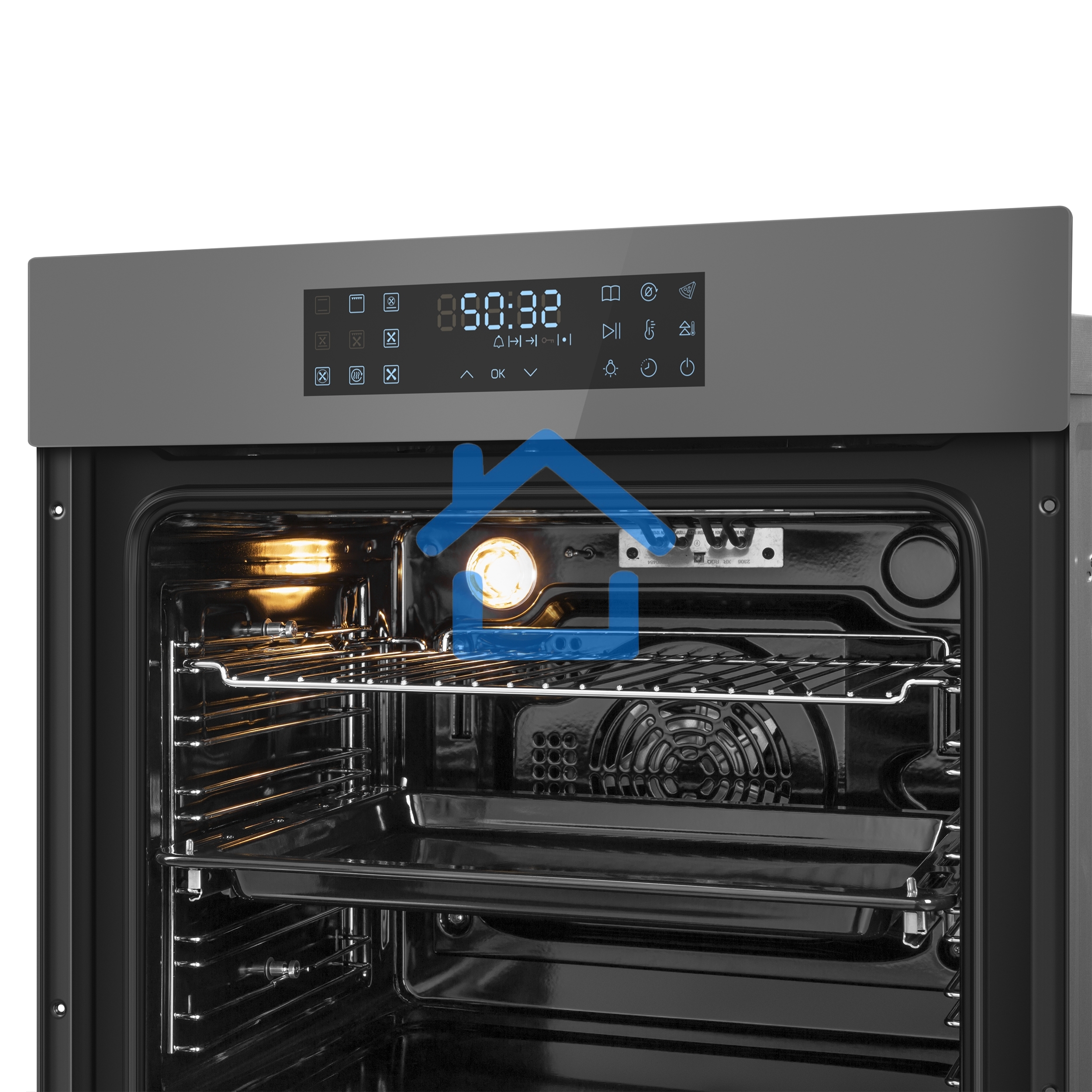 Шкаф духовой электрический Maunfeld EOEH7614LGR