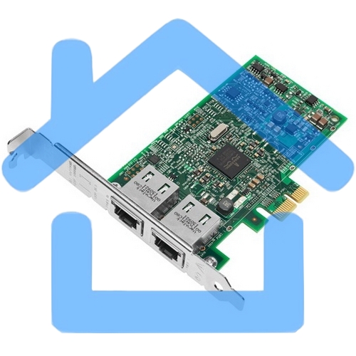 Сетевая карта NetXtreme BCM5720-2P SGL Dual-Port 1Gb Ethernet Server Adapter (аналог Intel I350-T2)