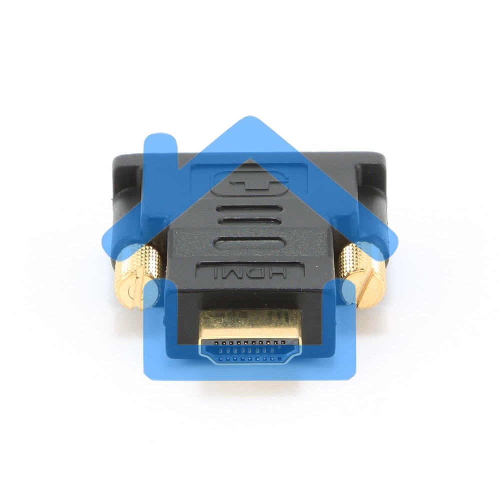 Адаптер (переходник) Gembird HDMI-DVI A-HDMI-DVI-1, 19M/19M, золотые разъемы, пакет