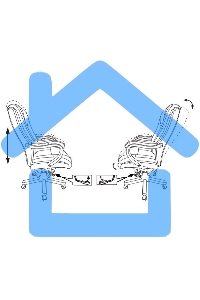 Кресло руководителя Бюрократ T-9925WALNUT/BLACK черный, кожа, крестовина дерево