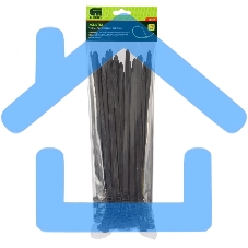 Хомуты, 250 х 8 мм, пластиковые, черные, 100 шт. Сибртех Хомуты, 250 х 8 мм, пластиковые, черные, 100 шт. Сибртех