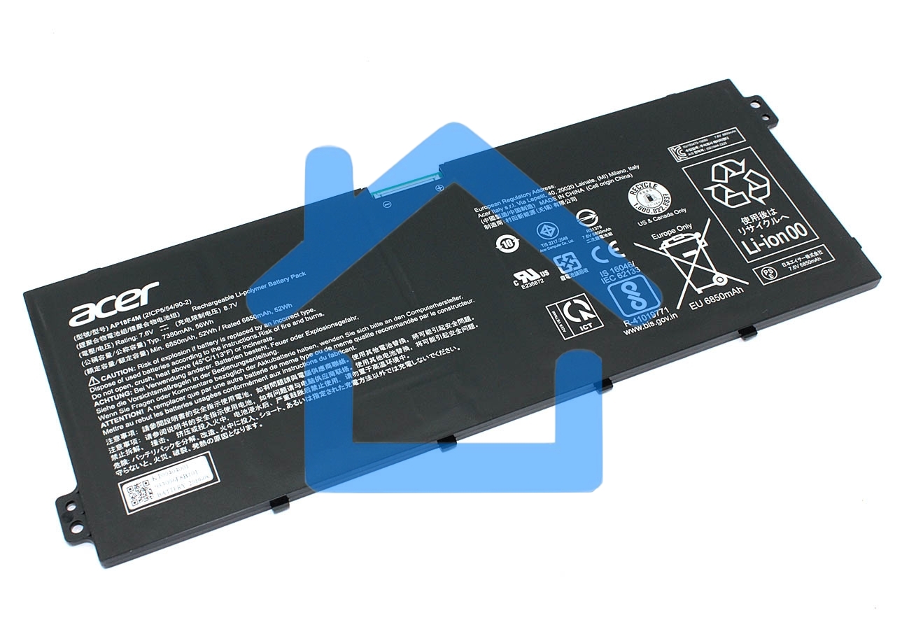 Аккумуляторная батарея для ноутбука Acer Chromebook 715 CB715-1WT 7.6V 6850mAh
