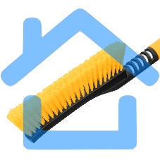 Щетка-сметка для снега со скребком 600 мм Denzel