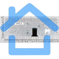 Клавиатура для ноутбука Samsung M50, серебристая
