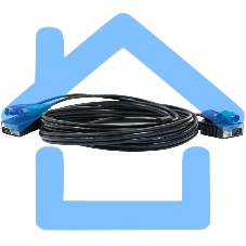 Кабель D-Link DKVM-CB3/A3A KVM длиной 3 м с разъемами PS2