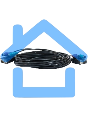 Кабель D-Link DKVM-CB3/A3A KVM длиной 3 м с разъемами PS2