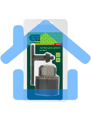 Патрон для дрели СИБРТЕХ ключевой 42430 мм 168207