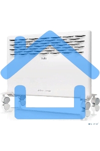 Конвектор Ballu Ettore BEC/ETMR-2000 белый, 2000 Вт, 25 м2, термостат