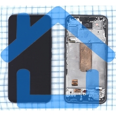 Дисплей (модуль) для Samsung Galaxy A54 5G SM-A546E в сборе с тачскрином и рамкой (Amoled) черный