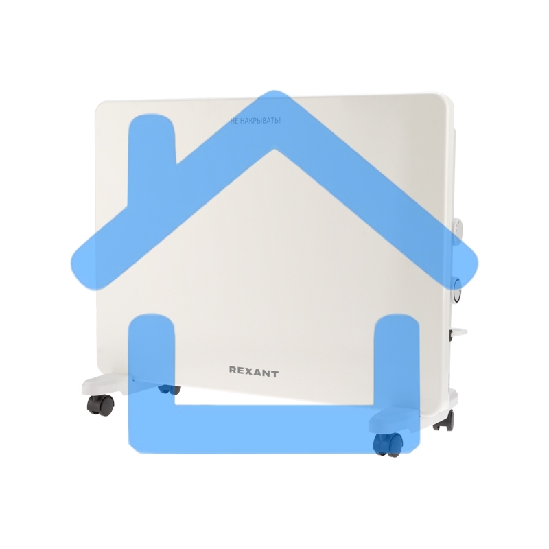 Конвектор Rexant 60-0094, белый 1500 Вт, 20 м2, механический термостат